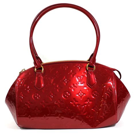 red leather louis vuitton purse|louis vuitton handbag red inside.